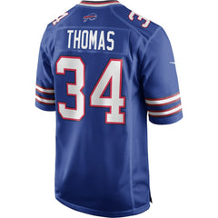 Thurman Thomas  Game Retired Player Jersey - Buffalo Bills Jerseys