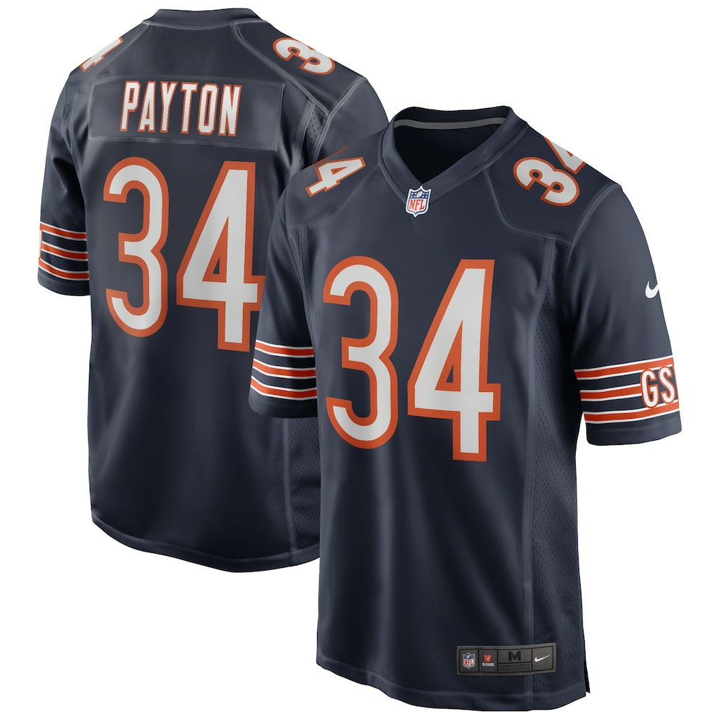 Walter Payton  Game Retired Player Jersey - Chicago Bears Jerseys