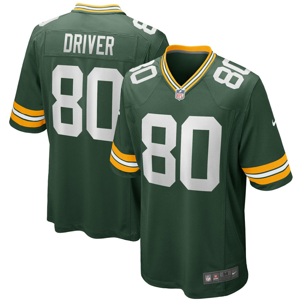 Donald Driver  Game Retired Player Jersey - Green Bay Packers Jerseys