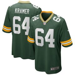 Jerry Kramer  Game Retired Player Jersey - Green Bay Packers Jerseys