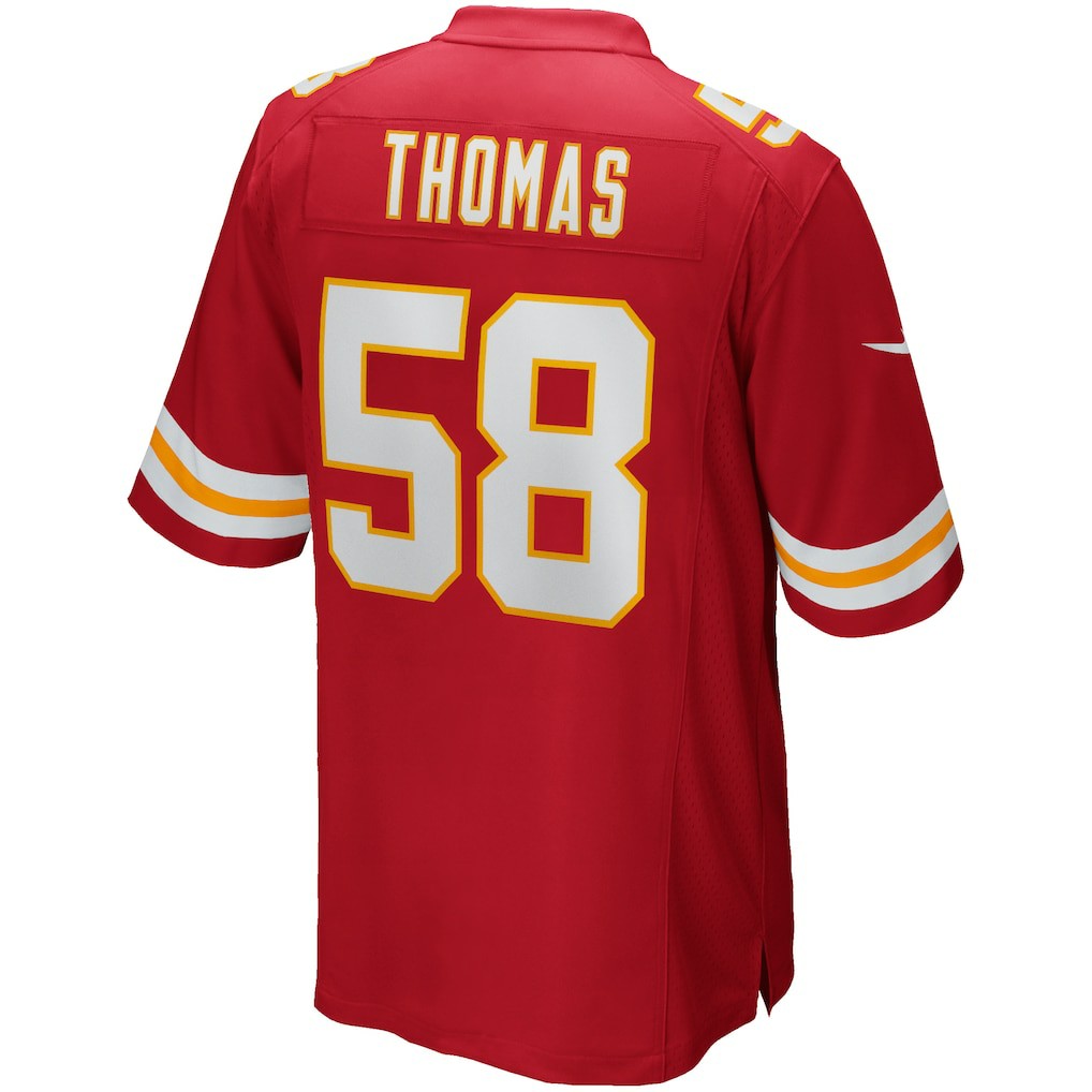 Derrick Thomas  Game Retired Player Jersey - Kansas City Chiefs Jerseys
