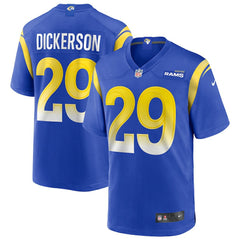Eric Dickerson  Game Retired Player Jersey - Los Angeles Rams Jerseys