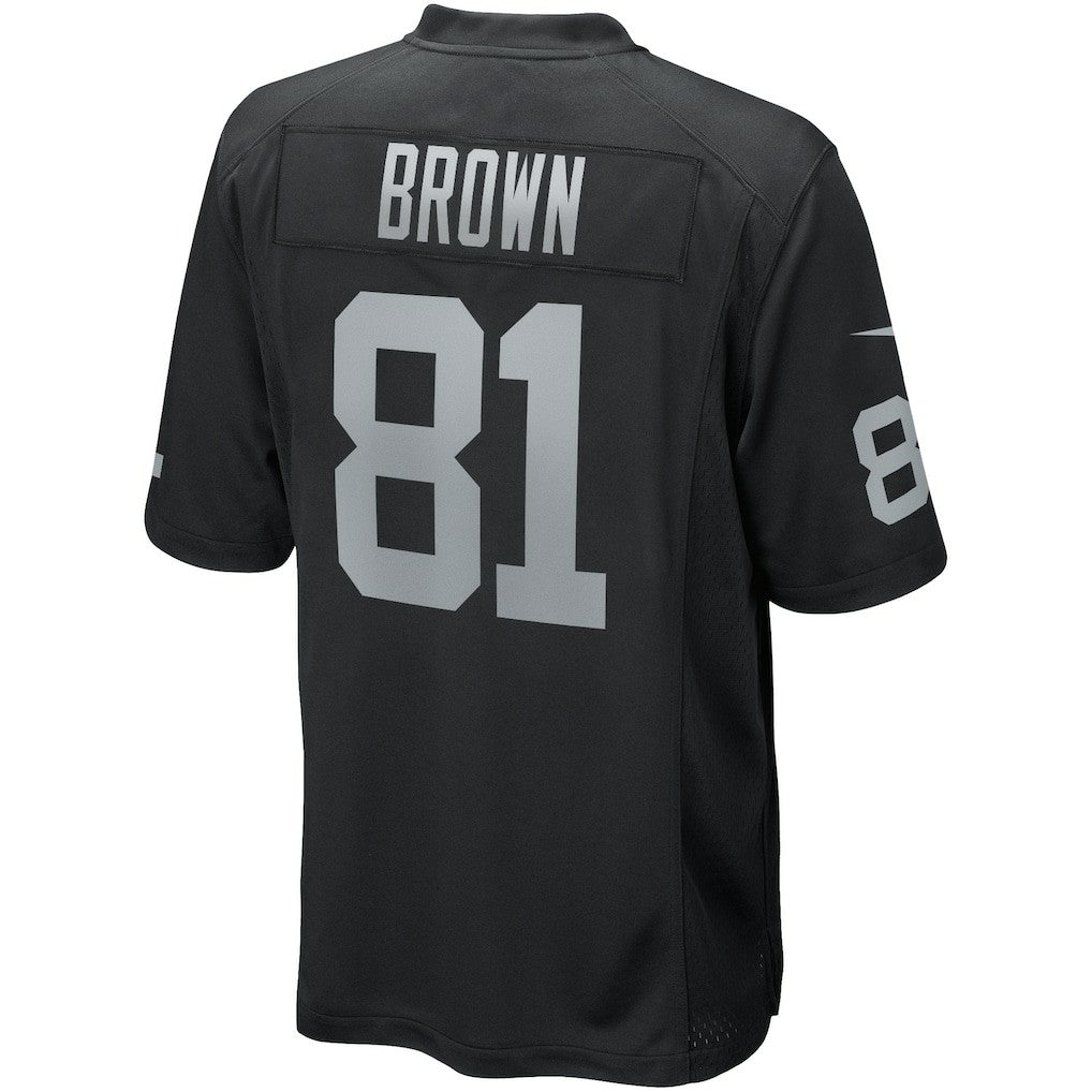 Tim Brown  Game Retired Player Jersey - Las Vegas Raiders Jerseys