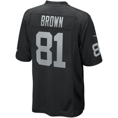 Tim Brown  Game Retired Player Jersey - Las Vegas Raiders Jerseys