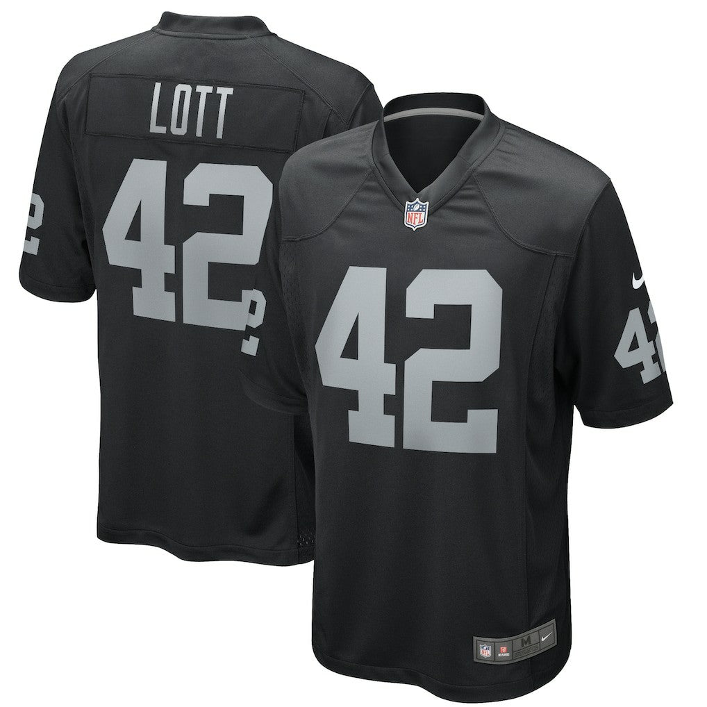 Ronnie Lott  Game Retired Player Jersey - Las Vegas Raiders Jerseys