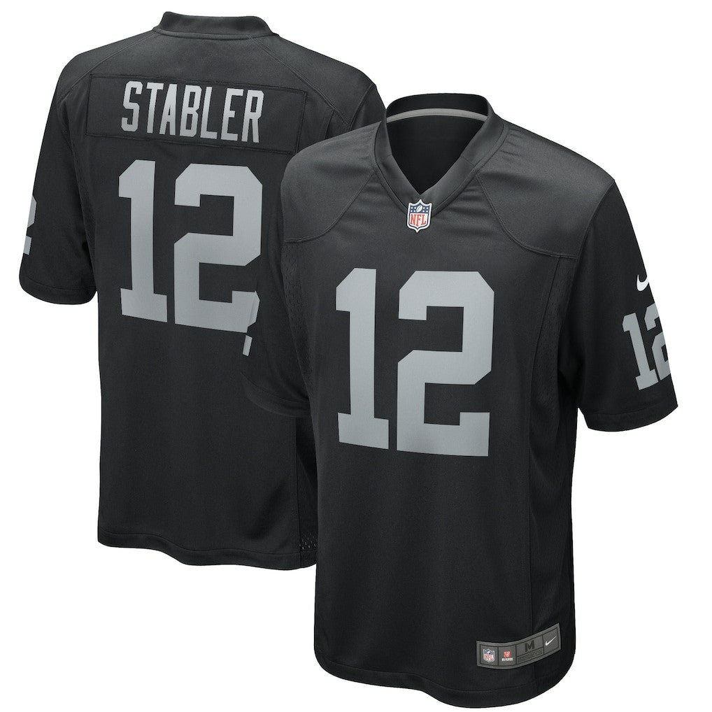 Ken Stabler  Game Retired Player Jersey - Las Vegas Raiders Jerseys