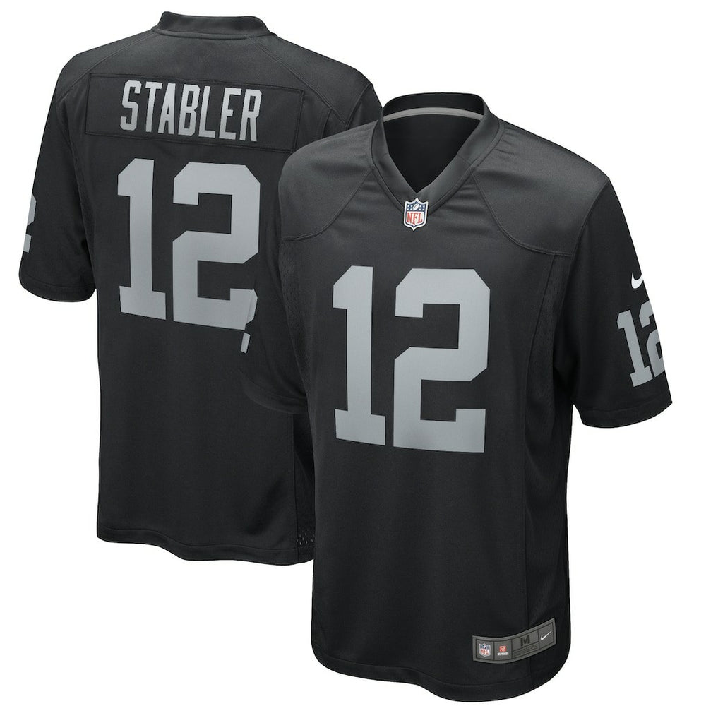 Ken Stabler  Game Retired Player Jersey - Las Vegas Raiders Jerseys