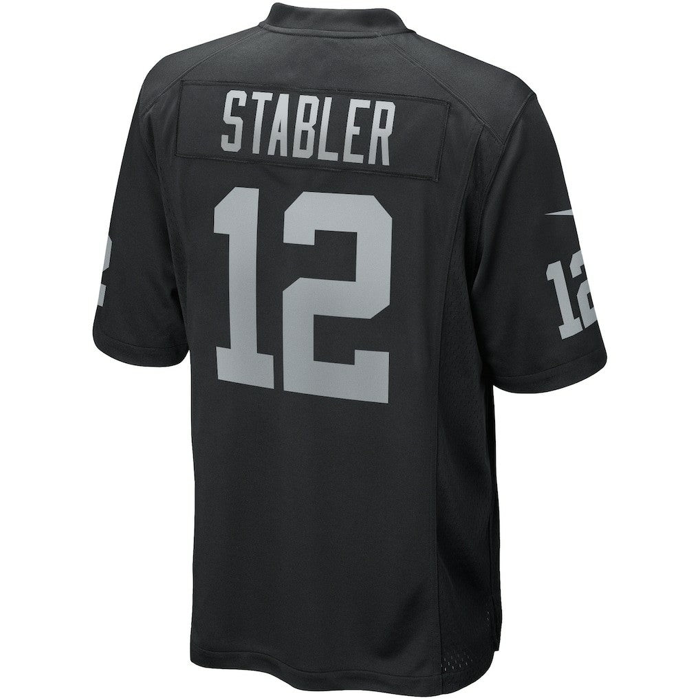 Ken Stabler  Game Retired Player Jersey - Las Vegas Raiders Jerseys
