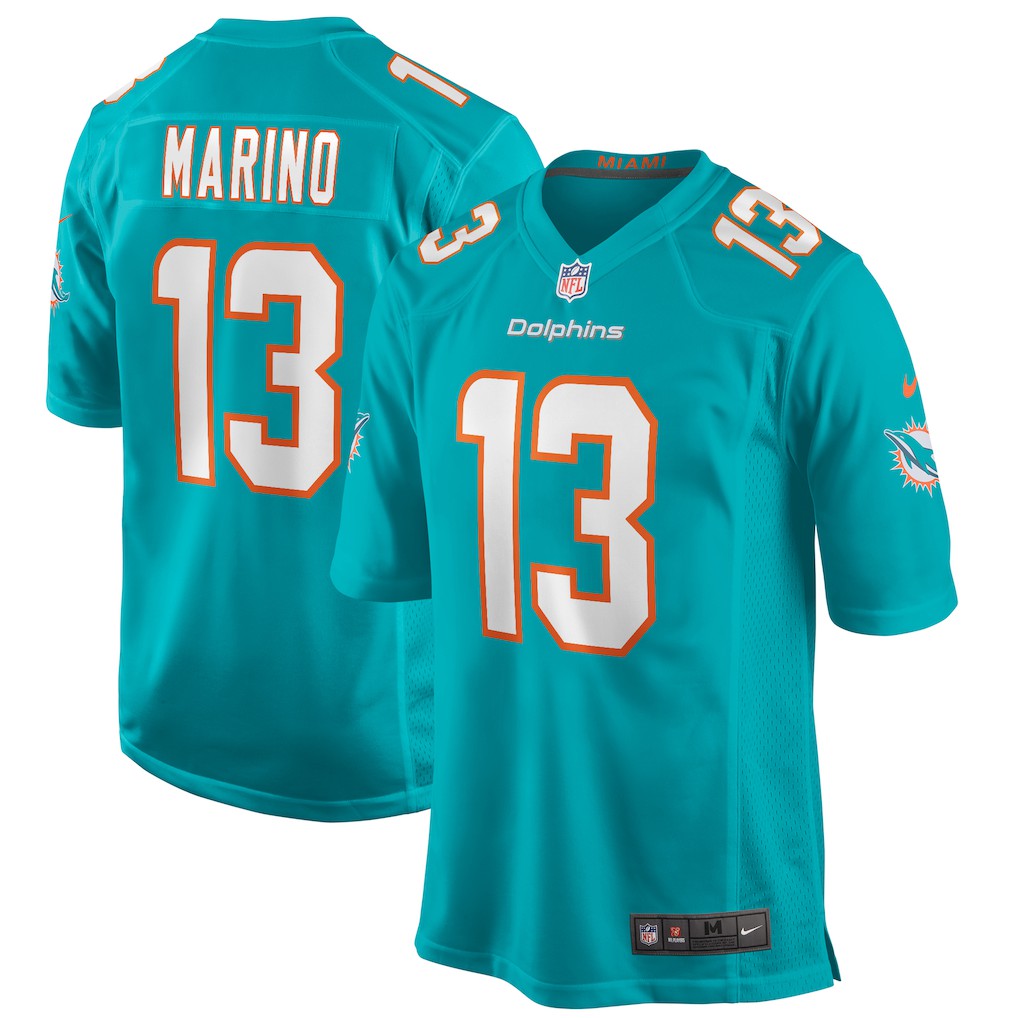 Dan Marino  Game Retired Player Jersey - Miami Dolphins Jerseys