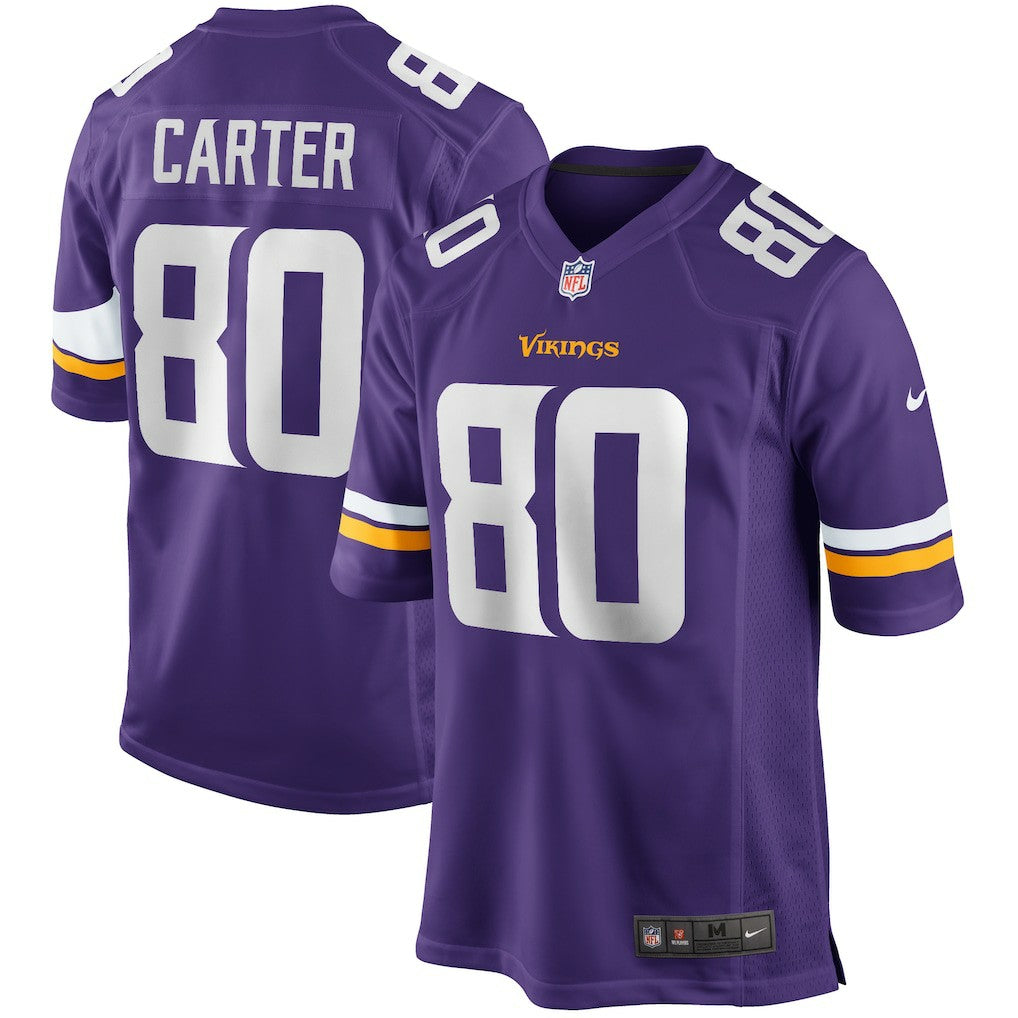 Cris Carter  Game Retired Player Jersey - Minnesota Vikings Jerseys