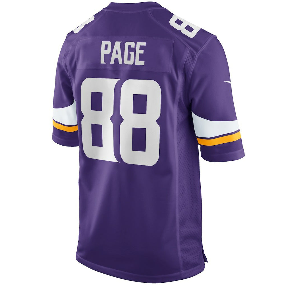 Alan Page  Game Retired Player Jersey - Minnesota Vikings Jerseys