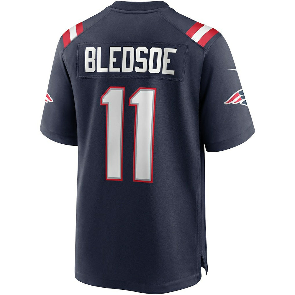Drew Bledsoe  Game Retired Player Jersey - New England Patriots Jerseys