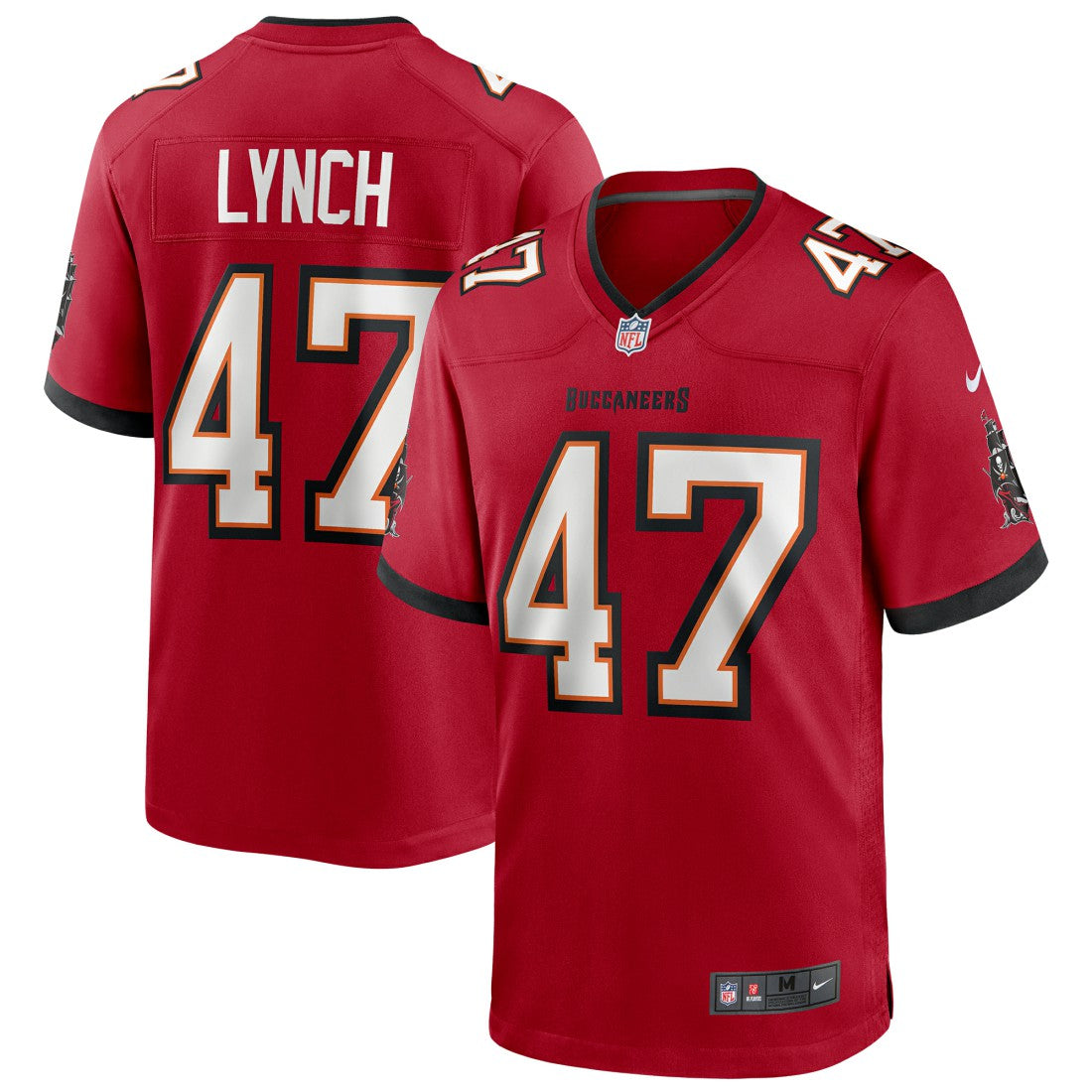 John Lynch  Game Retired Player Jersey - Tampa Bay Buccaneers Jerseys