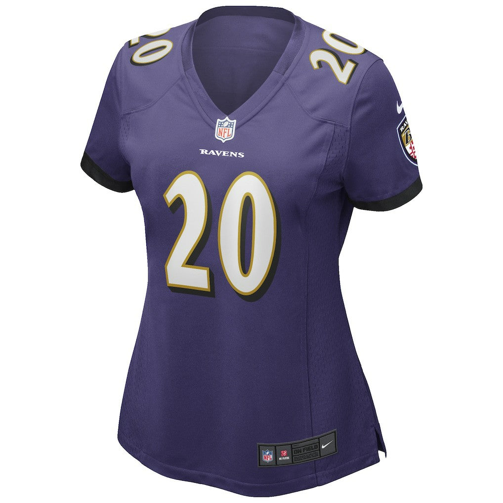 Ed Reed  Women's Game Retired Player Jersey - Baltimore Ravens Jerseys