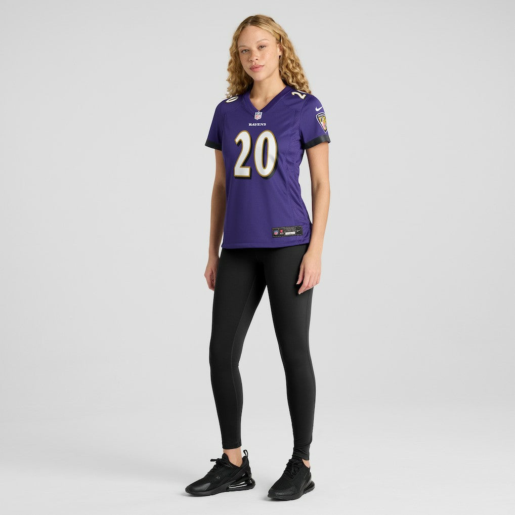 Ed Reed  Women's Game Retired Player Jersey - Baltimore Ravens Jerseys