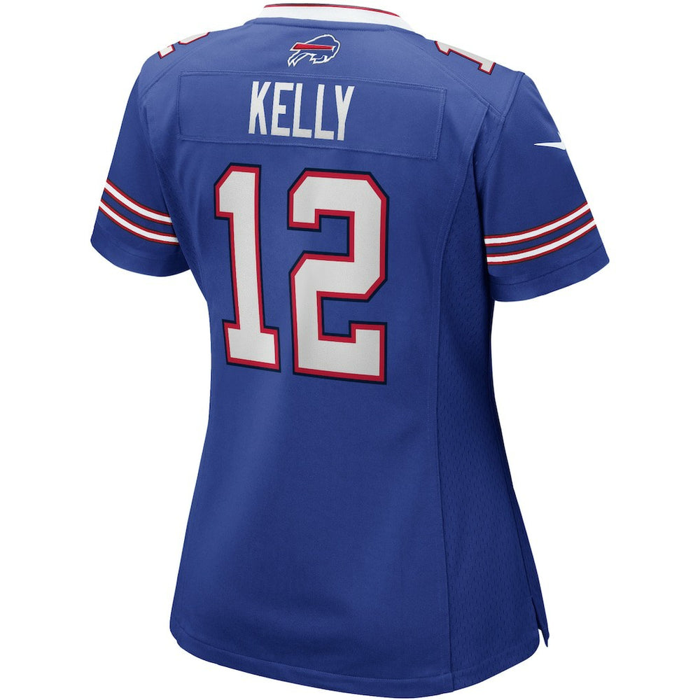 Jim Kelly  Women's Game Retired Player Jersey - Buffalo Bills Jerseys