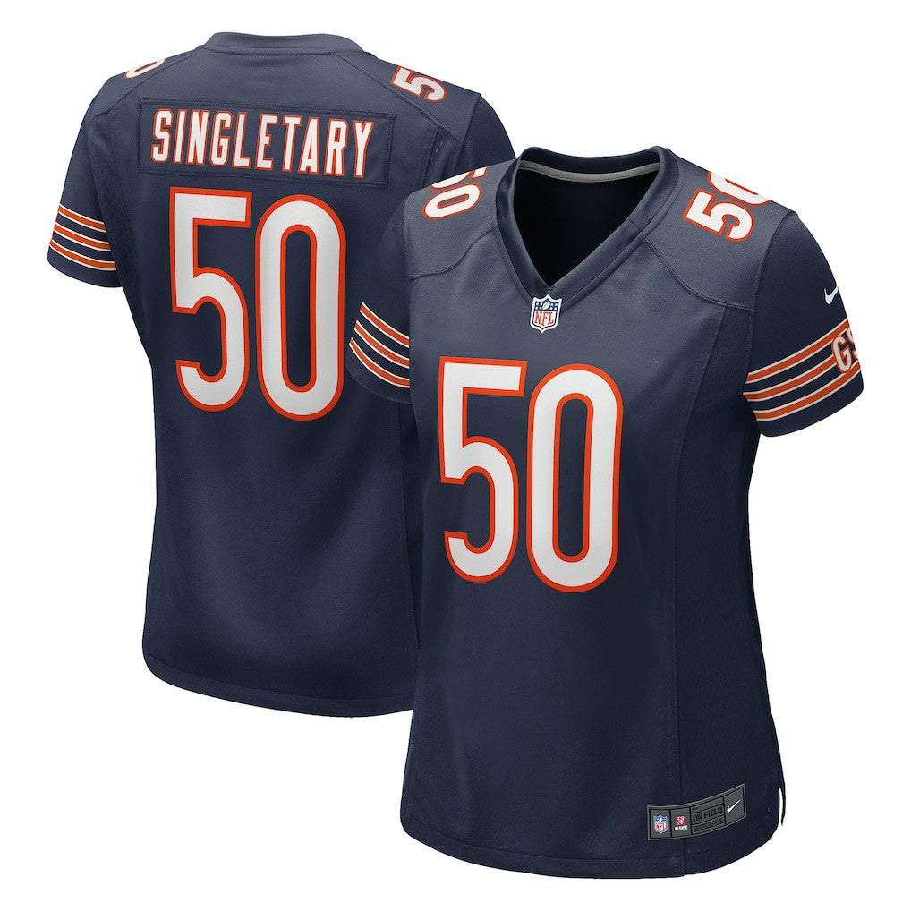 Mike Singletary  Women's Game Retired Player Jersey - Chicago Bears Jerseys