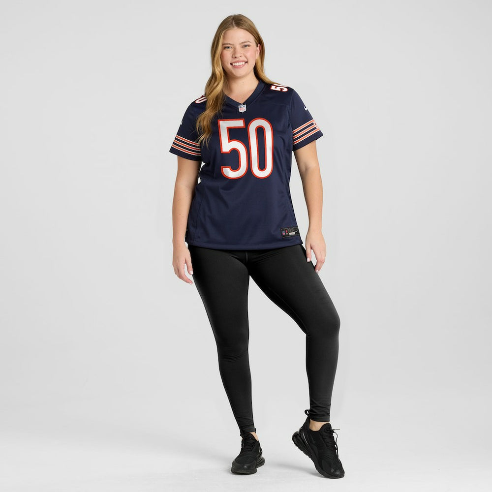 Mike Singletary  Women's Game Retired Player Jersey - Chicago Bears Jerseys