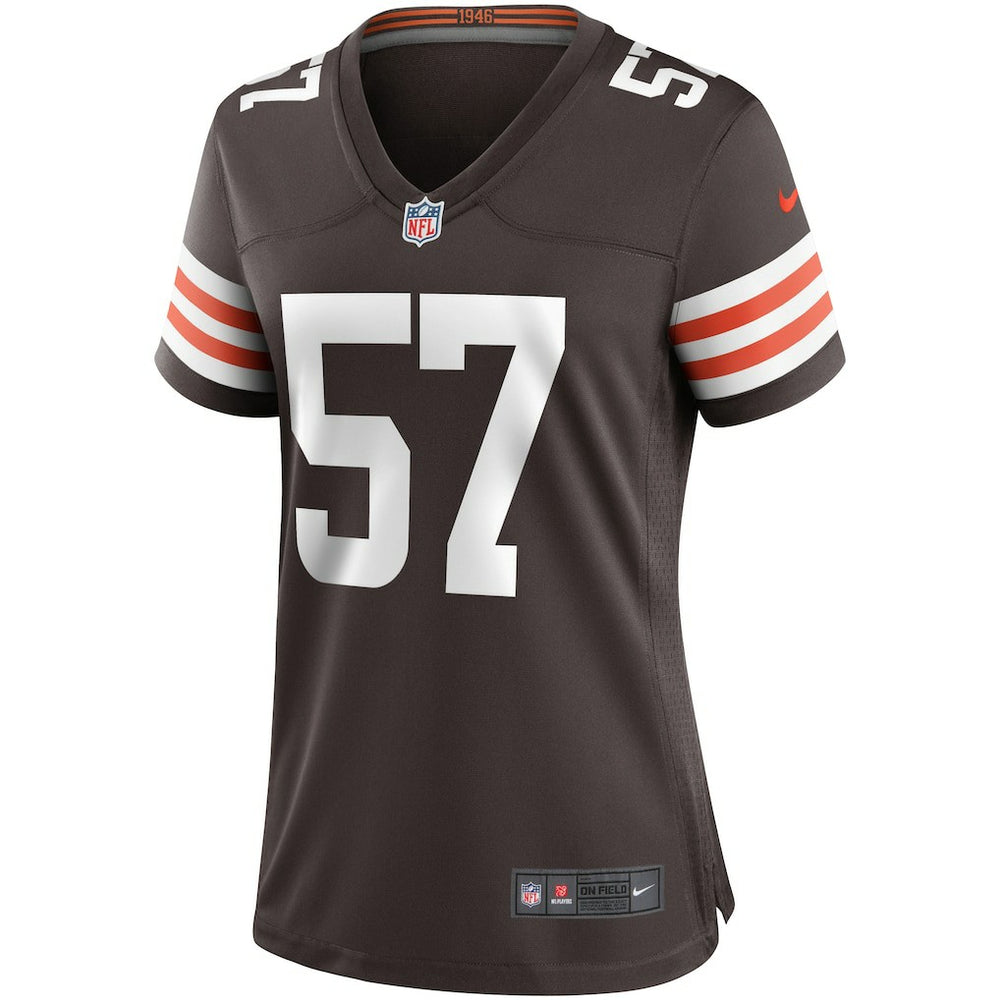 Clay Matthews  Women's Game Retired Player Jersey - Cleveland Browns Jerseys