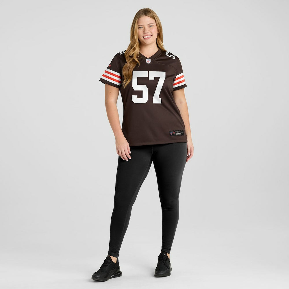 Clay Matthews  Women's Game Retired Player Jersey - Cleveland Browns Jerseys