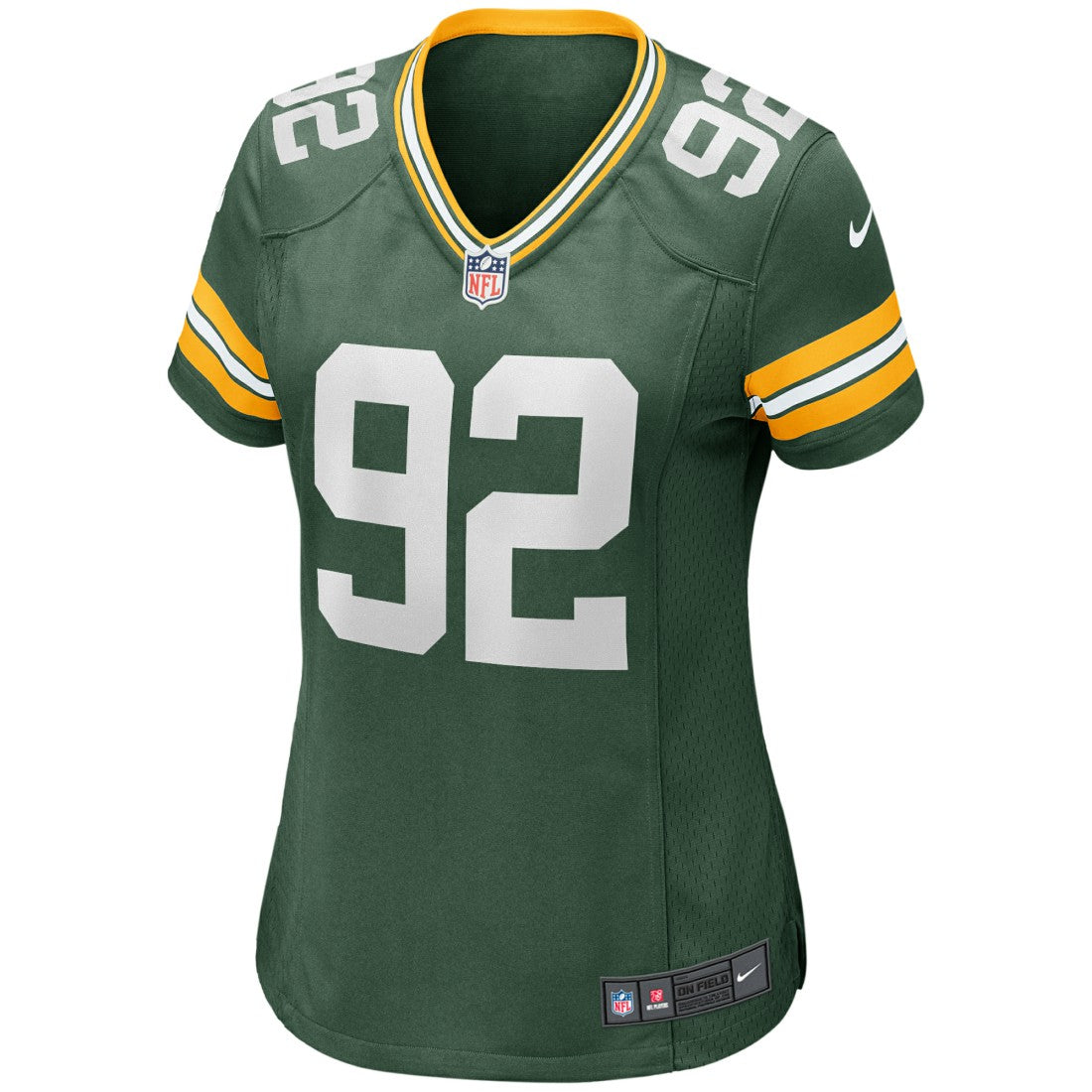Reggie White  Women's Game Retired Player Jersey - Green Bay Packers Jerseys