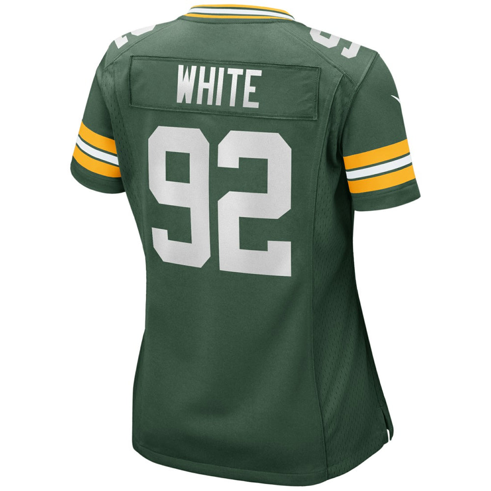 Reggie White  Women's Game Retired Player Jersey - Green Bay Packers Jerseys