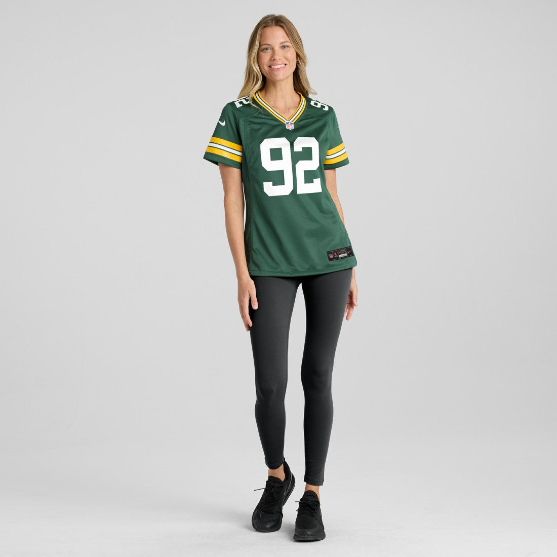 Reggie White  Women's Game Retired Player Jersey - Green Bay Packers Jerseys