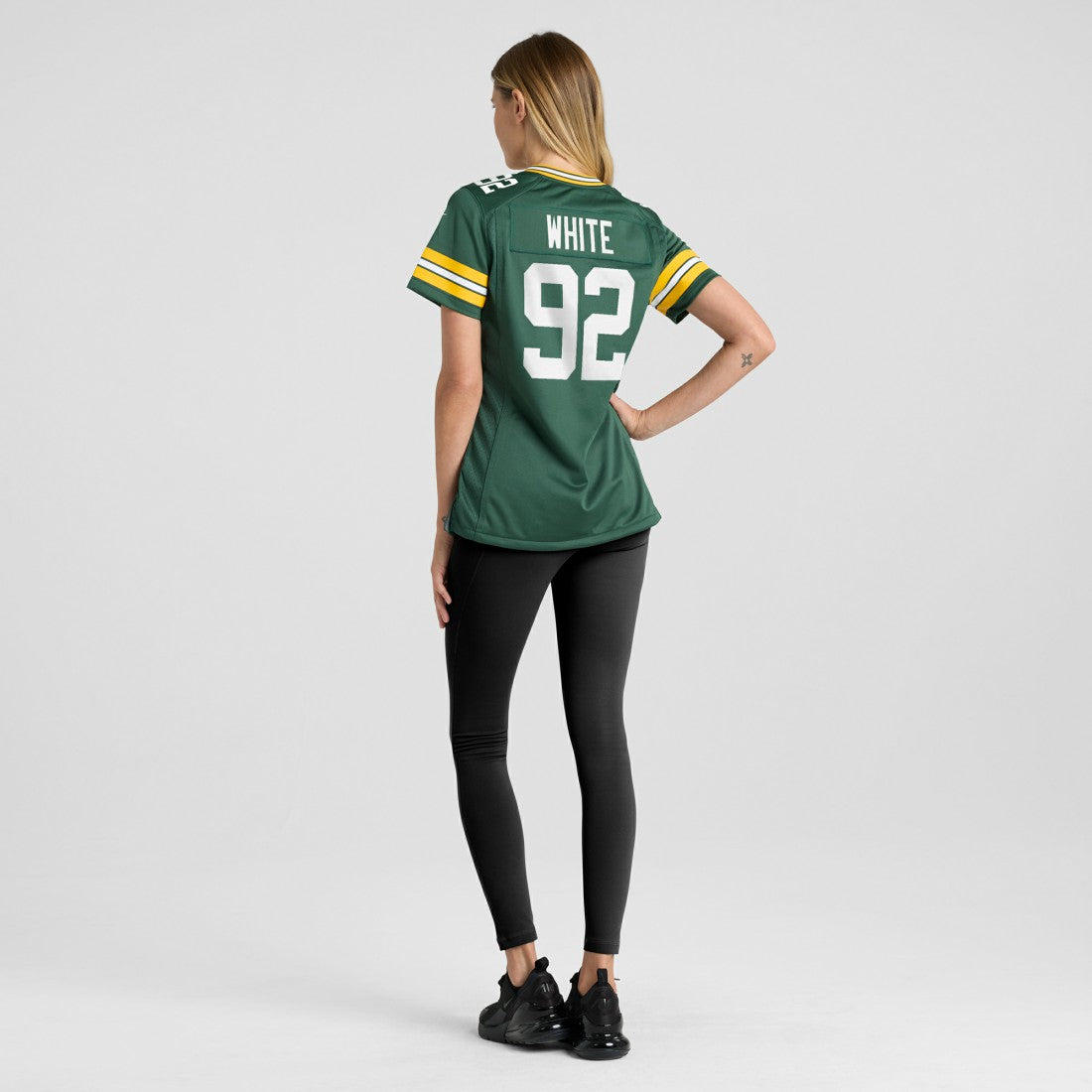 Reggie White  Women's Game Retired Player Jersey - Green Bay Packers Jerseys