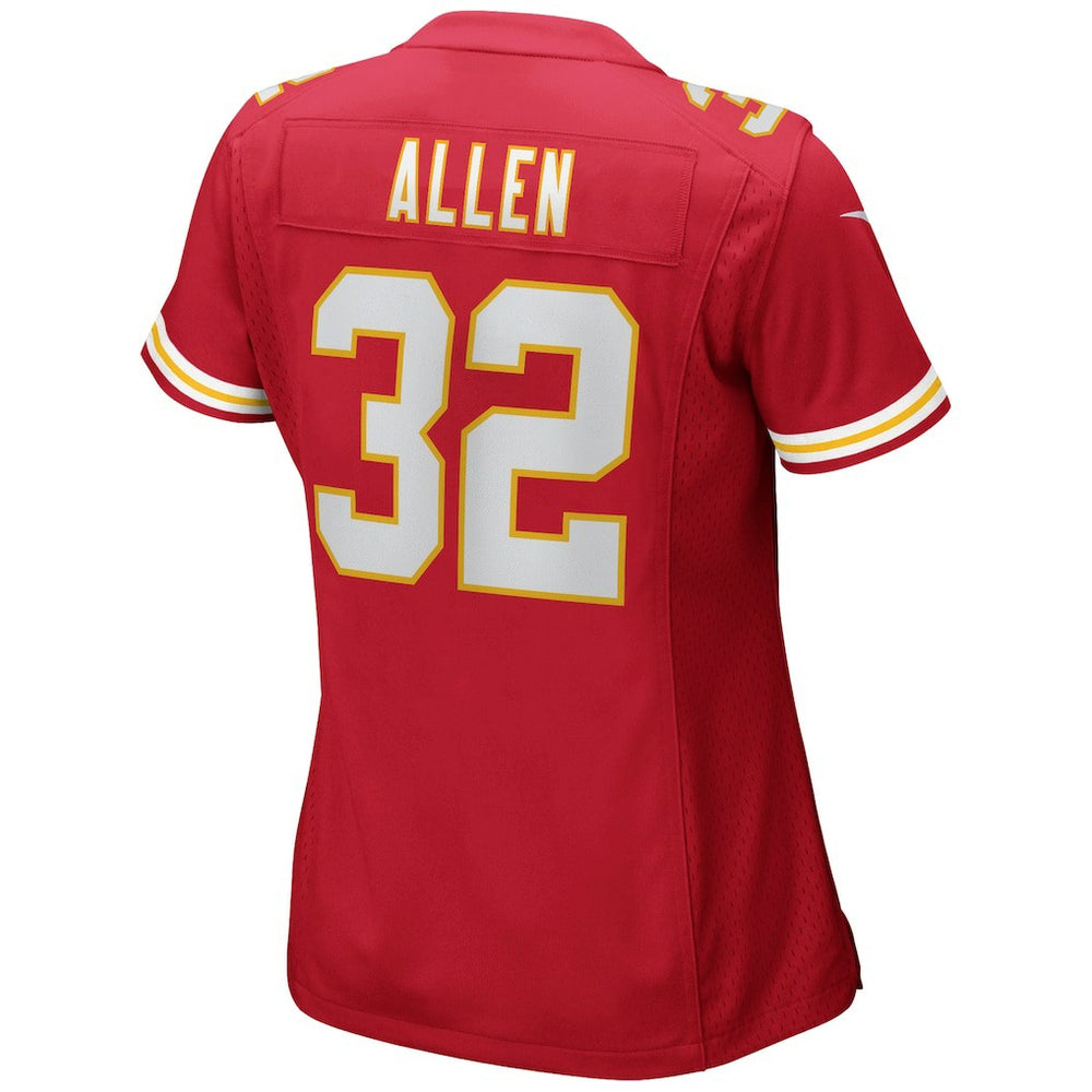 Marcus Allen  Women's Game Retired Player Jersey - Kansas City Chiefs Jerseys