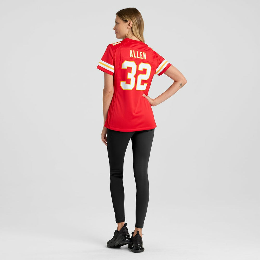 Marcus Allen  Women's Game Retired Player Jersey - Kansas City Chiefs Jerseys