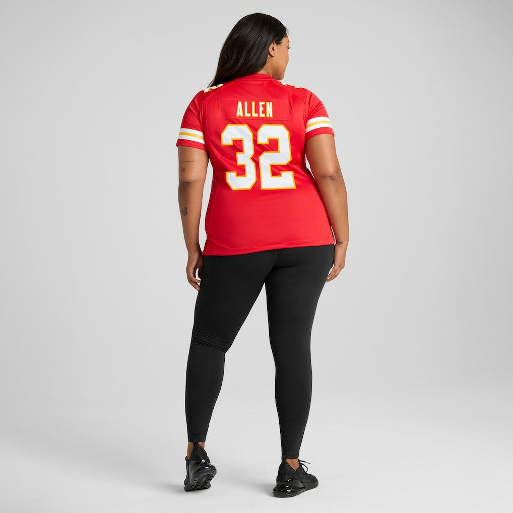 Marcus Allen  Women's Game Retired Player Jersey - Kansas City Chiefs Jerseys