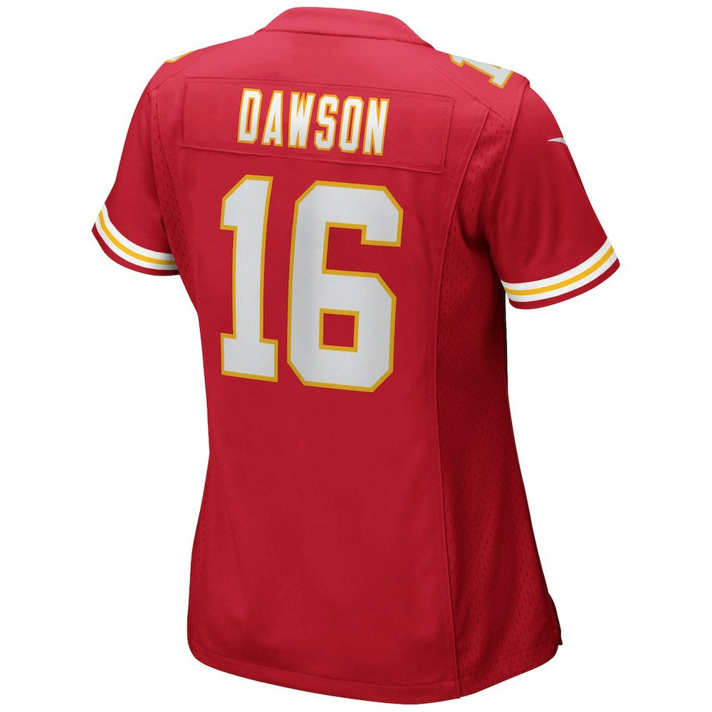 Len Dawson  Women's Game Retired Player Jersey - Kansas City Chiefs Jerseys