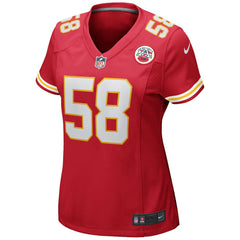 Derrick Thomas  Women's Game Retired Player Jersey - Kansas City Chiefs Jerseys