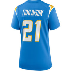 LaDainian Tomlinson  Women's Game Retired Player Jersey - Los Angeles Chargers Jerseys