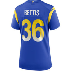 Jerome Bettis  Women's Game Retired Player Jersey - Los Angeles Rams Jerseys