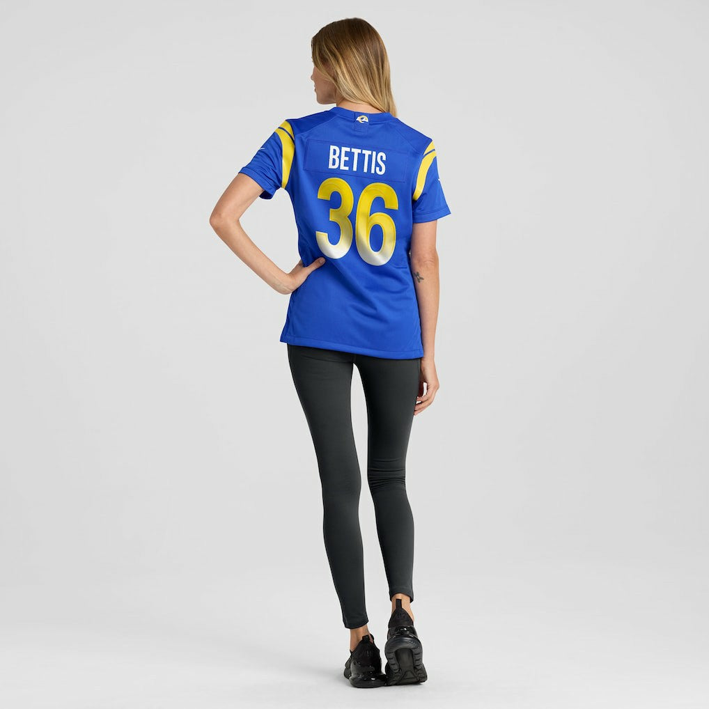 Jerome Bettis  Women's Game Retired Player Jersey - Los Angeles Rams Jerseys