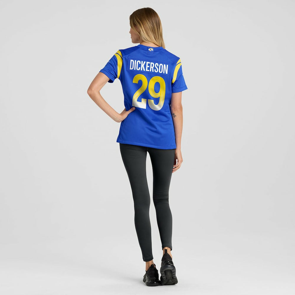 Eric Dickerson  Women's Game Retired Player Jersey - Los Angeles Rams Jerseys