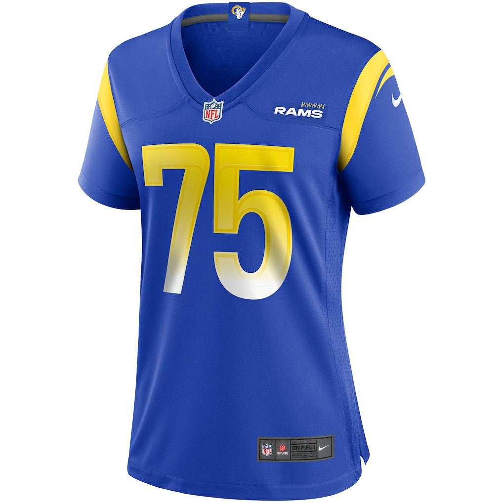 Deacon Jones  Women's Game Retired Player Jersey - Los Angeles Rams Jerseys