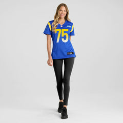 Deacon Jones  Women's Game Retired Player Jersey - Los Angeles Rams Jerseys
