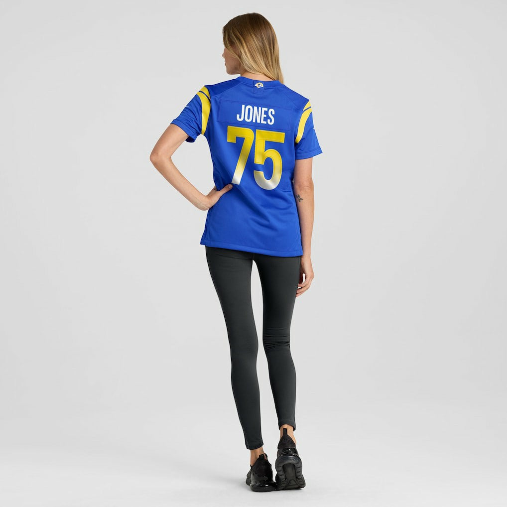 Deacon Jones  Women's Game Retired Player Jersey - Los Angeles Rams Jerseys