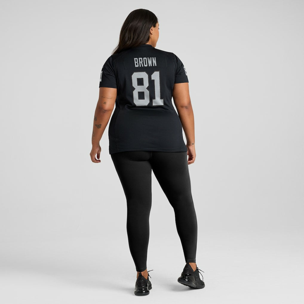 Tim Brown  Women's Game Retired Player Jersey - Las Vegas Raiders Jerseys