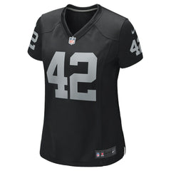 Ronnie Lott  Women's Game Retired Player Jersey - Las Vegas Raiders Jerseys