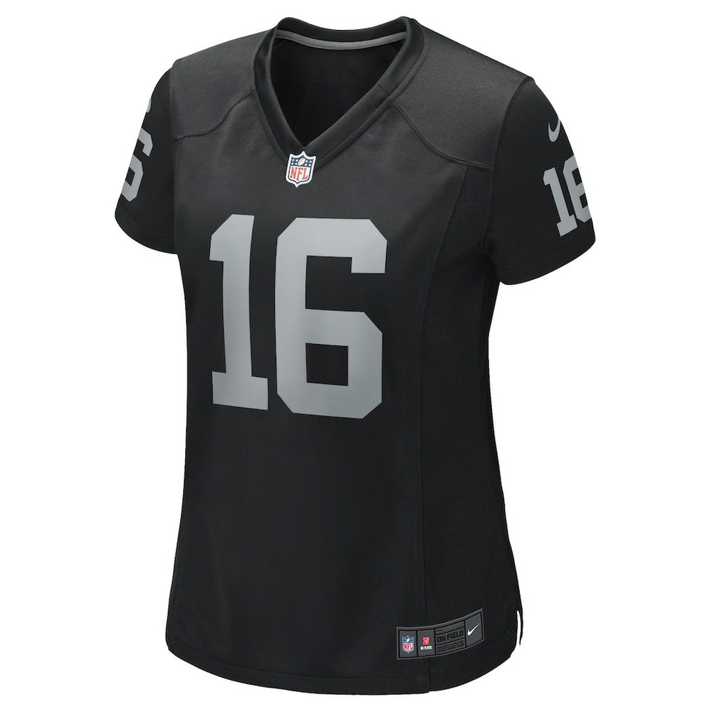 Jim Plunkett  Women's Game Retired Player Jersey - Las Vegas Raiders Jerseys