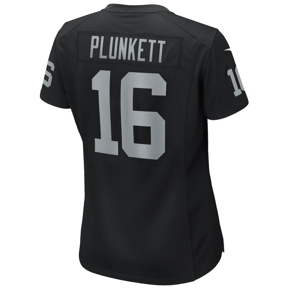 Jim Plunkett  Women's Game Retired Player Jersey - Las Vegas Raiders Jerseys