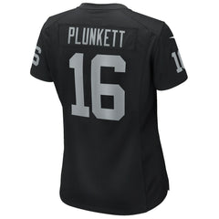 Jim Plunkett  Women's Game Retired Player Jersey - Las Vegas Raiders Jerseys
