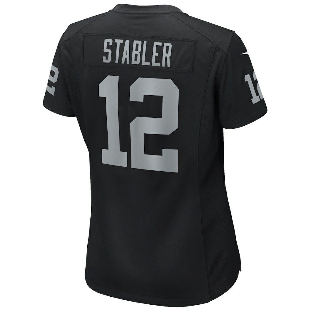 Ken Stabler  Women's Game Retired Player Jersey - Las Vegas Raiders Jerseys