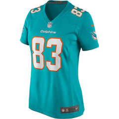 Mark Clayton  Women's Game Retired Player Jersey - Miami Dolphins Jerseys