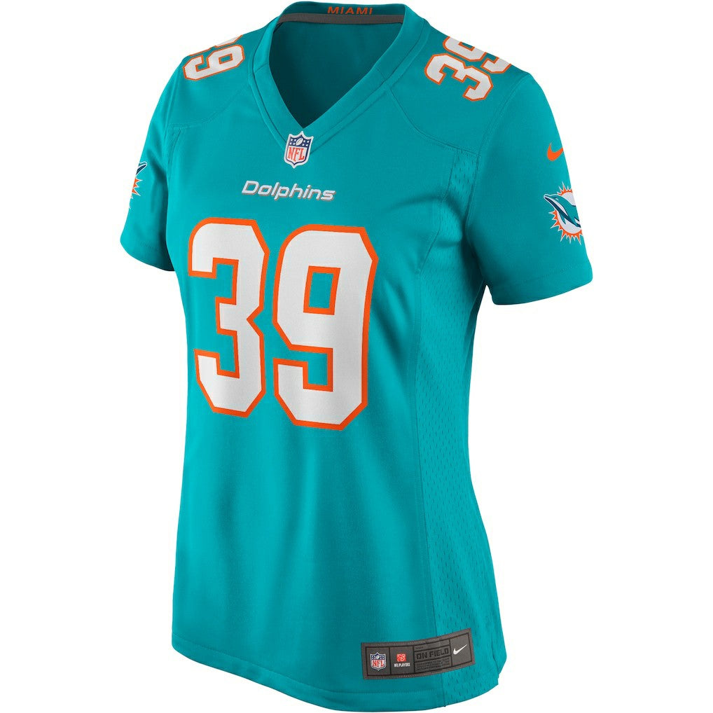 Larry Csonka  Women's Game Retired Player Jersey - Miami Dolphins Jerseys