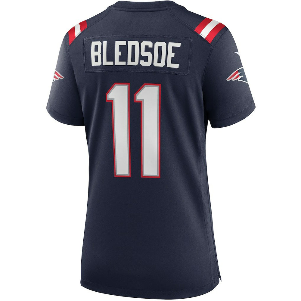 Drew Bledsoe  Women's Game Retired Player Jersey - New England Patriots Jerseys