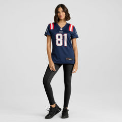 Randy Moss  Women's Game Retired Player Jersey - New England Patriots Jerseys